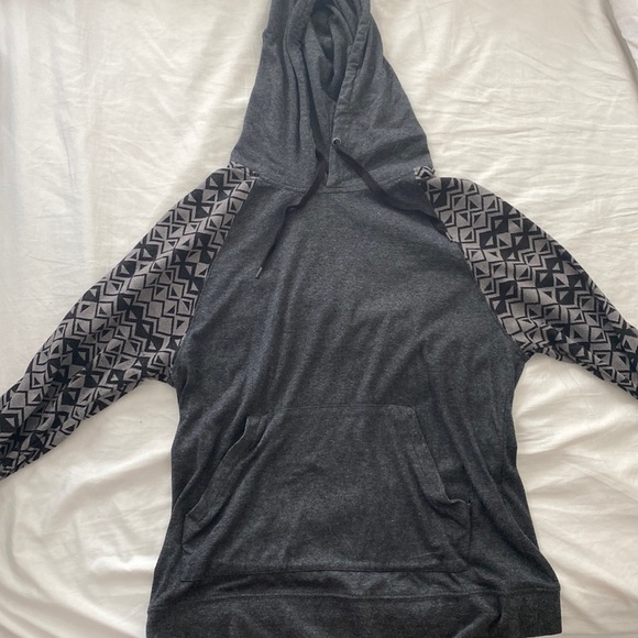 Grey Lightweight Hoodie - Size M - Picture 1 of 2